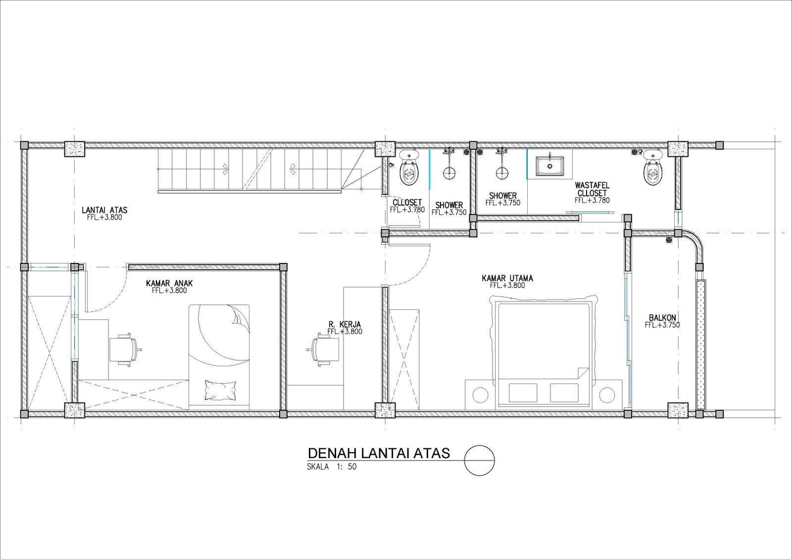 Denah Lantai 2Denah